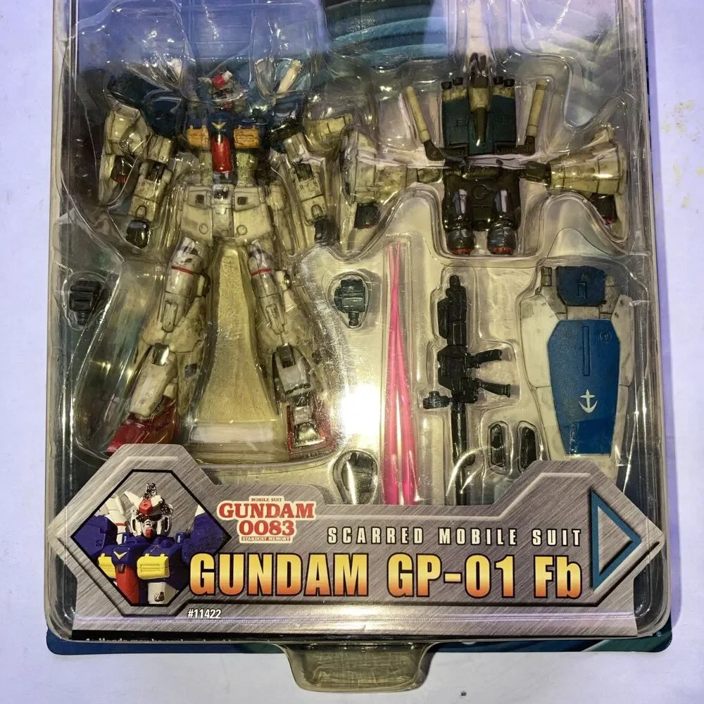 NEW SEALED GUNDAM GP-01 Fb Battle Scarred Action Figure Bandai US Seller RARE